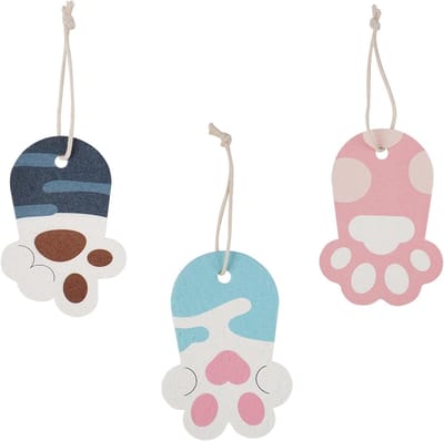 Set van 3 Schoonmaak Sponzen - Kattenpoot Sponzen voor Afwassen, Keuken en Badkamer, Ideaal voor Pannen en Vaat