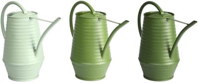 Elegante zink watergieter in groen - 0,96 liter