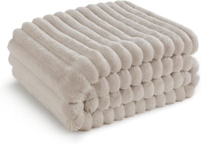 Zachte en warme fleecedeken 130 x 170 cm - Ideaal voor bed en bank