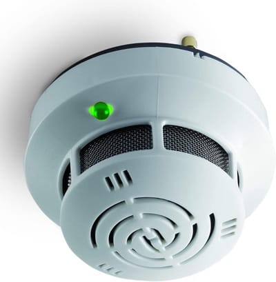 Rookschakelaar - Optische Melder - Bestaande Installaties - Retrofit Ontwerp - Cirkelvormig - Wit