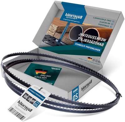 Bandsaw Blade - Lintzaagblad Zaaglint - Hout Zagen - Flexibele Rug - 1400 x 3 x 0.5 mm - Zilver