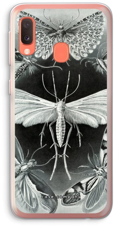 Case Company® - Hoesje geschikt voor Samsung Galaxy A20e hoesje - Haeckel Tineida - Soft Cover Telefoonhoesje - Bescherming aan alle Kanten en Schermrand