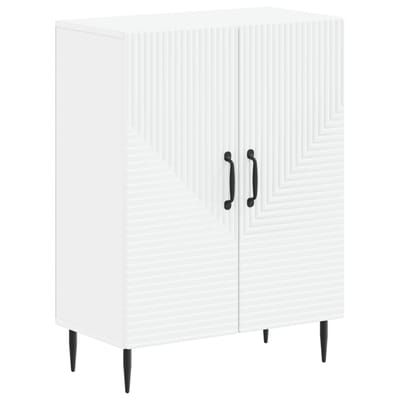 vidaXL - Badkamer - Opbergkast - HAARLEM - Wit - 59,5 - x - 31 - x - 80 - cm - Bewerkt - hout