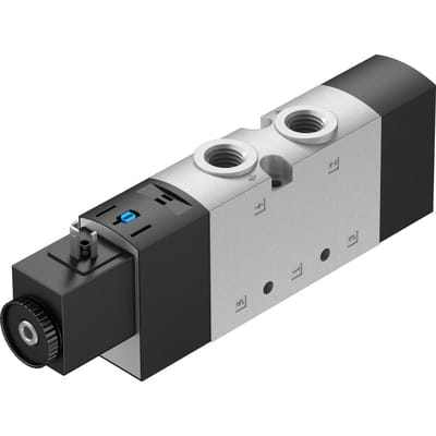 Festo 5/2 Monostabiele Lucht Magneetventiel G1/4 1300L/Min - 575503