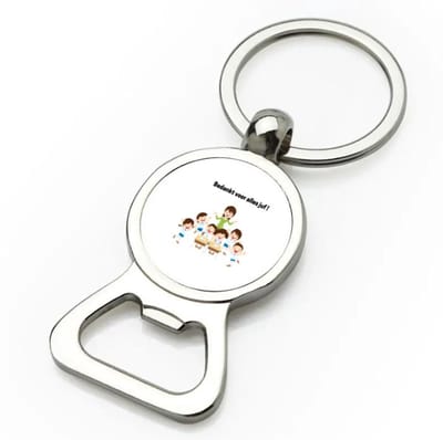Akyol - bedankt voor alles juf! flesopener - Juf - leraressen - verjaardag - cadeautje voor juf - juf artikelen - kado - geschenk - gift - verjaardagscadeau - juffendag - 9 bij 3 cm