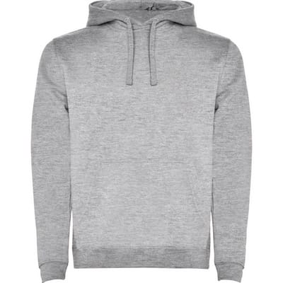 Roly Heren Urban Plain Heather Hoodie (Heide Grijs)
