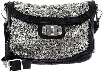 CATERINA LUCCHI Schoudertas Avondtas Hakea Shoulder Strap Bag Argento + T / Nero Zilverkleurig Donkerblauw