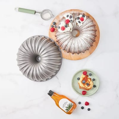 Karaca-Cake vorm-Gesneden cakevorm-25,5 cm -Antrasit-Bakvorm