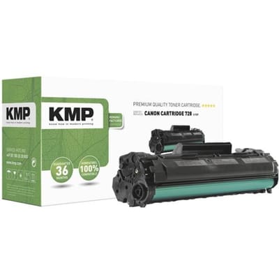KMP Toner vervangt Canon 728 Compatibel Zwart 2300 bladzijden C-T27 1230,1000