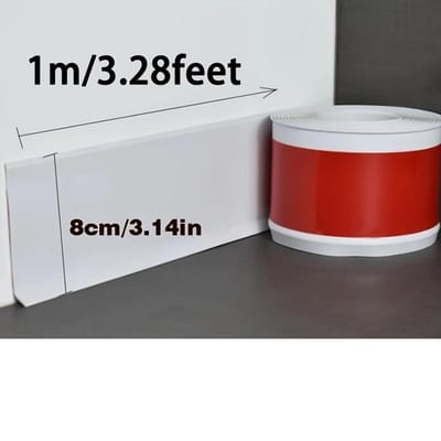 1m Muurplint Plintlijst Decoratieve Rand, Zelfklevende Muurplintlijst Decoratieve Rand, Decoratieve Hoeklijst voor Huisrenovatie 1m