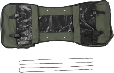 Bagagedragertas Fiets - Fietstas Achter - Fietsen Boodschappen - Reflecterende Details - 35 Liter - Donkergroen