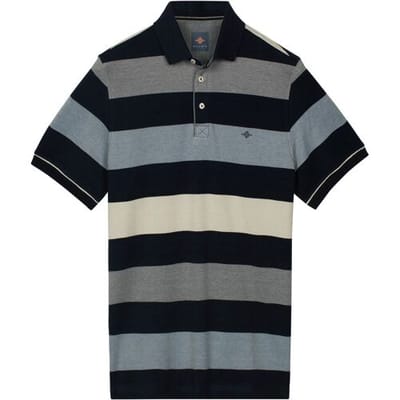 Baileys – Heren – Poloshirt – Gestreept – Korte mouwen - Polo – 615200-650