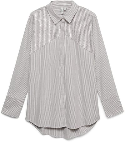 VERO MODA - VMJADA L/S DETAIL SHIRT WVN BTQ GA - Dames - Blouses