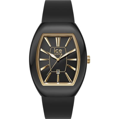 Ice Watch ICE boliday - Dome - Black gold 024031 Horloge - Siliconen - Zwart - Ø 40 mm