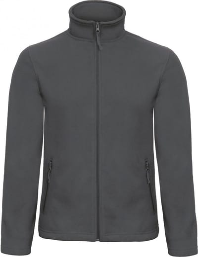 B&C Id.501 Fleece Jacket CGFUI50 - Dark Grey - S