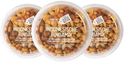 Verse Klassenoten Indonesische Pindamix - 3 x 200 gr - Voordeelverpakking