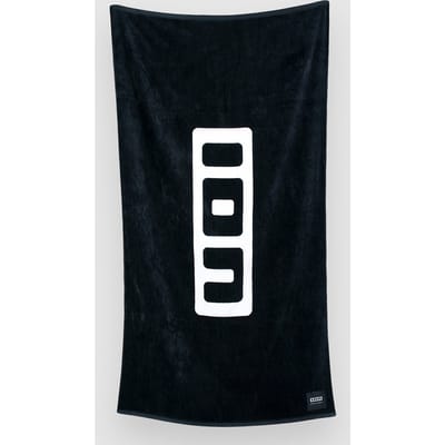 Ion Beach Handdoek zwart
