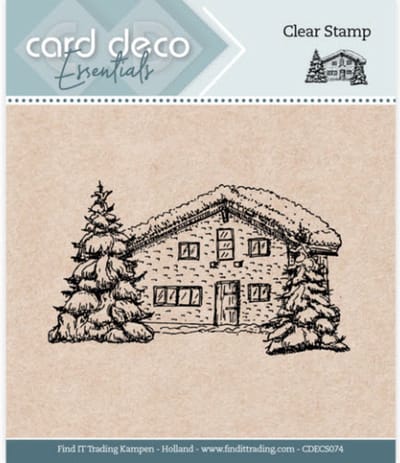 Card Deco Essentials - Clear Stamps - CDECS 074 Cottage