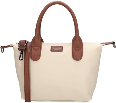 Charm London Buckingham Palace Handtas - Schoudertas - Crossbodytas - Kunstleer - Vegan Leer - Beige