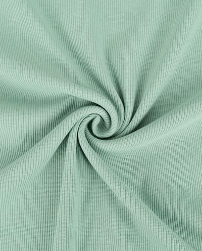 Rib Jersey Stof Oud Groen – Fijne Rib – 95% Katoen 5% Lycra – 140 cm Breed – 280 g/m² – Stretch Stof per Meter