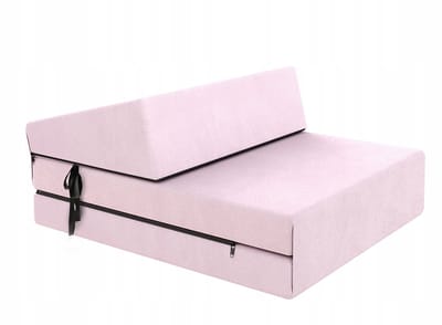 SARA MINI opklapbare fauteuil, matras, sofa 70x200 cm, 9 cm dik