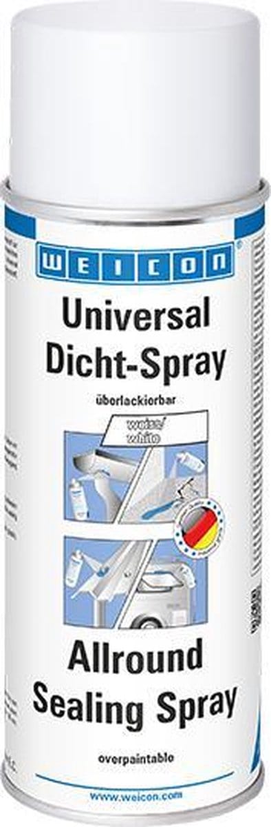 Weicon Allround Afdichtspray – Wit 400 ml