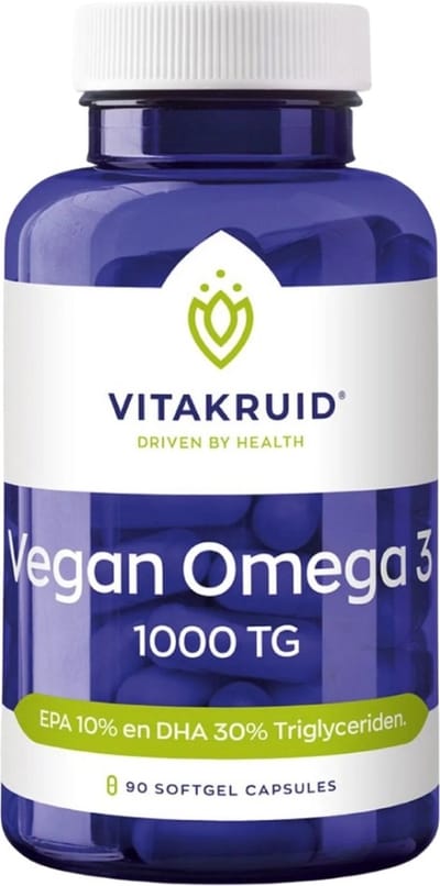 Vitakruid - Vegan Omega-3 1000 TG Capsules