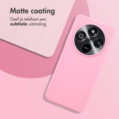 imoshion Hoesje - Geschikt voor Xiaomi Redmi 14C - Color Backcover - Bubblegum Pink