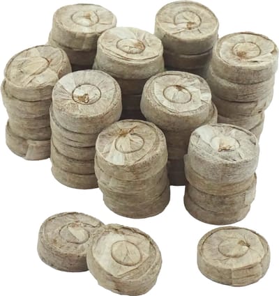 Meister kokos zweltabletten – 50 stuks – kweektabletten Ø 3,5 cm – turfvrije zaaigrond voor zaaien & stekken