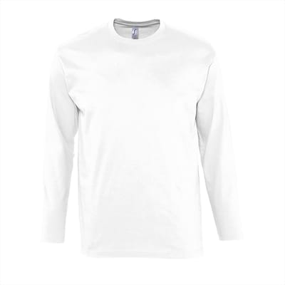SOL'S T-Shirt Monarch Long Sleeve L241 - White - L