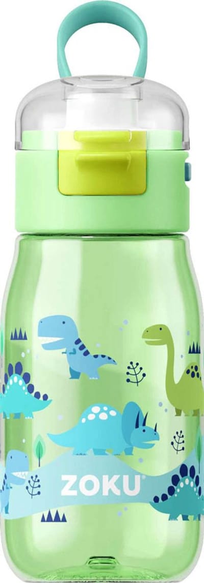 Zoku - Drinkbeker Kids Flip 475 ml Dino - Polypropyleen - Groen