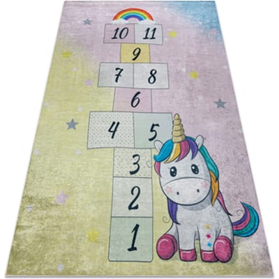 Kleden Rugsx BAMBINO 54060 tapijt wasbaar Yksisarvinen, hinkele 200x290 cm