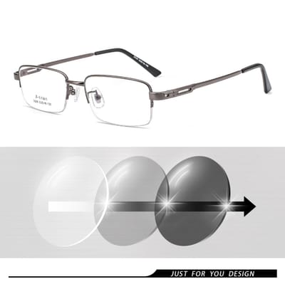 Lunettes de soleil photochromiques pour myopie hommes et femmes lentille caméléon correction dioptrique lunettes de myopie +05 à +075 +10 +2 à +60 3.75