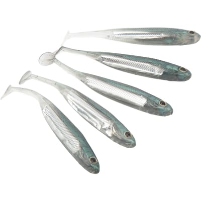 5 Pièces Appât Poisson Souple Simulé Yeux 3D Silicone Écologique Leurre Poisson Artificiel Vert vert