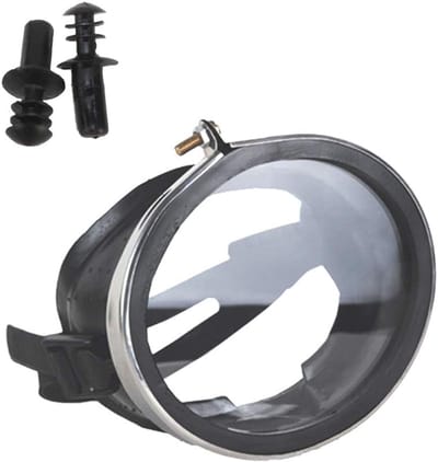 Allecto Plus - Snorkelset voor volwassenen met duikbril en anti-condens glas - duikbril voor dames en heren met oordopjes - duiken snorkelset - zwemmen snorkelbril - snorkelen set volwassenen.