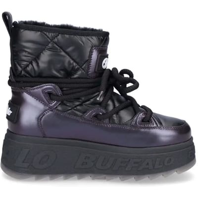 Buffalo dames moonboot Eliza Snow zwart