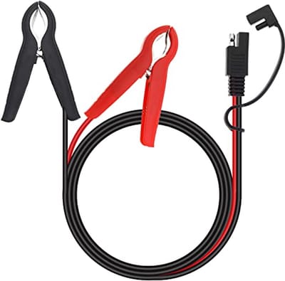 SAE Connector naar batterij Alligator Clip Verlengkabel 16AWG - DC 12V Quick Release Adapter voor Zonnepanelen