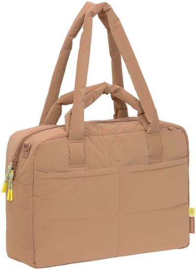 Lässig Luiertas Schoudertas met laptopvak Green Label Everyday Bag Almond Lichtbruin