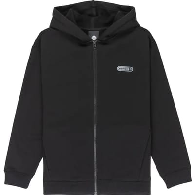 Element Capsule Rain Sweatshirt Met Rits Zwart 16 Years Jongen
