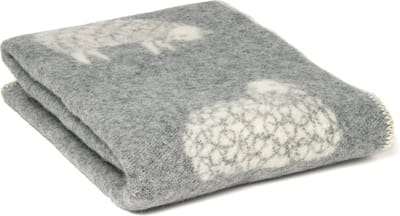 WOOOL Wollen Kinderdeken - SHEEP Mima (Grijs) - 130x90 - Ledikant
