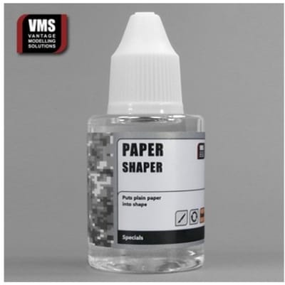 VMS Paper Shaper – Papier Versteviger & Vormvloeistof | Realistische Doeken & Zeilen | Modelbouw