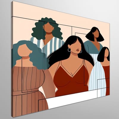 Kunstprint | Wanddecoratie | Canvas | 40 × 40 cm
