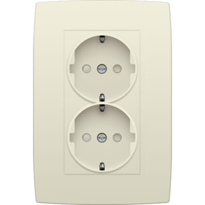 Niko originele Wandcontactdoos (WCD schakelmateriaal) - 100-67835