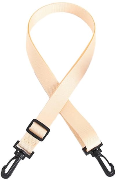 Dailygoods- Schouderriem breed 2,5 cm - Verstelbaar 78-140 cm - Tassenriem - Schouderband voor tas - Karabijnhaak - Polyester en kunststof - Tasriem