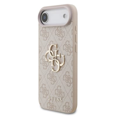 Guess Case 4G Groot Logo Voor Iphone 17 Air Luxe Designer Cover