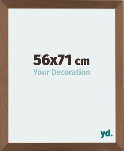 Your Decoration - Fotolijst 56x71 cm - MDF - Koper Decor - Mura