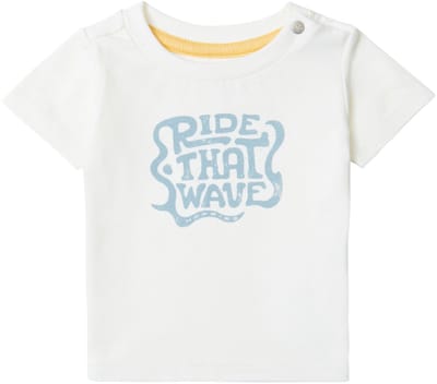 Noppies Boys Tee Beecher short sleeve Jongens T-shirt - Whisper White - Maat 50