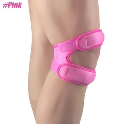 1 Stuk Patellapees Ondersteuningsband Vermindert Patellapeesontsteking Kniebrace met Patellastabilisator voor Hardlopen, Tendinitis, MCL
