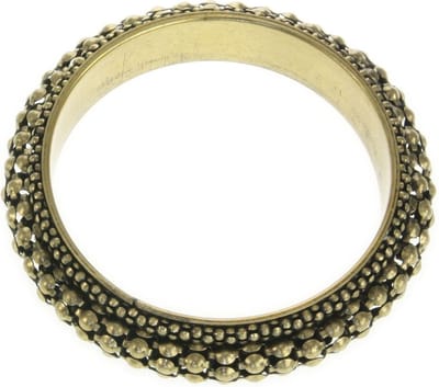 Behave - Bangle met structuur - vintage goudkleur - retro statement