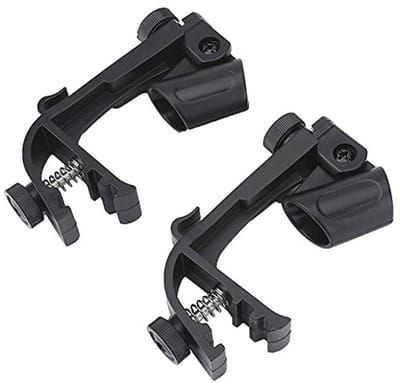 Microfoon Klemmen - Drum Clips - Muziek Opnemen - Verstelbare Hoogte - 2 Stuks - Zwart